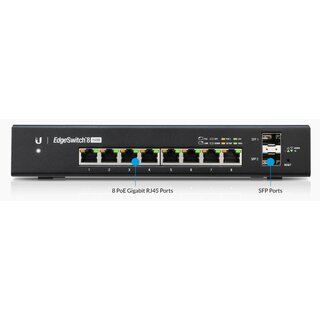 EdgeSwitch POE+ 8 (150W)  - WERKSBERHOLT